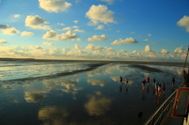 sfeerfoto droogvallen